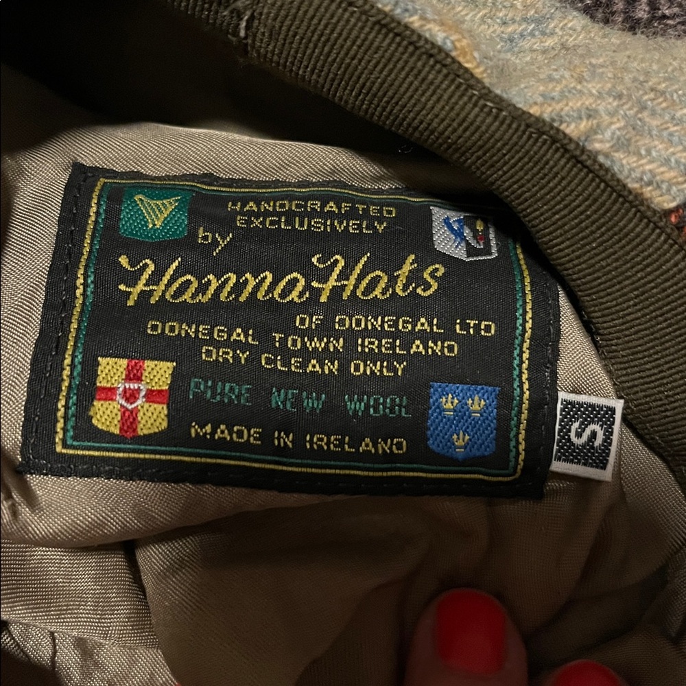 Patchwork Flat Cap From Ireland, , Small Size Wom… - image 2